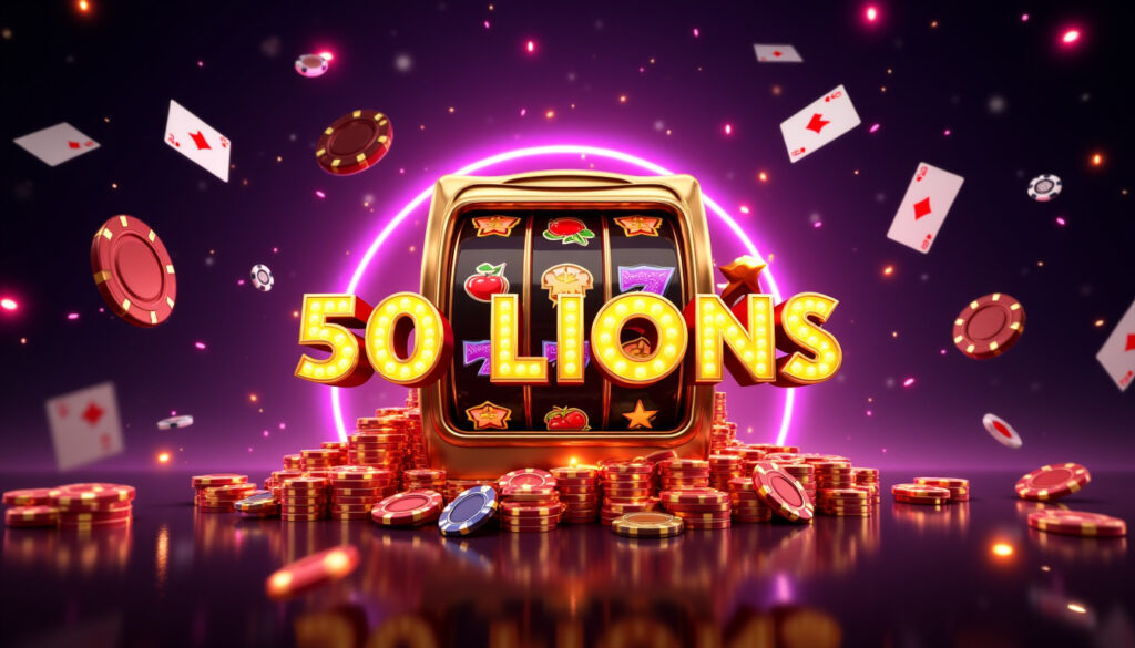 50 Lions Slot Machine Review