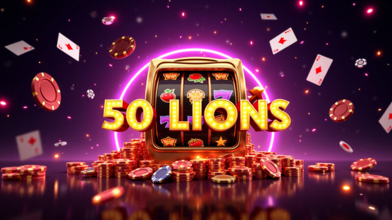 50 Lions Slot Machine Review
